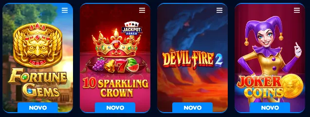 Jogos e limites exclusivos CASINO SOLVERDE
